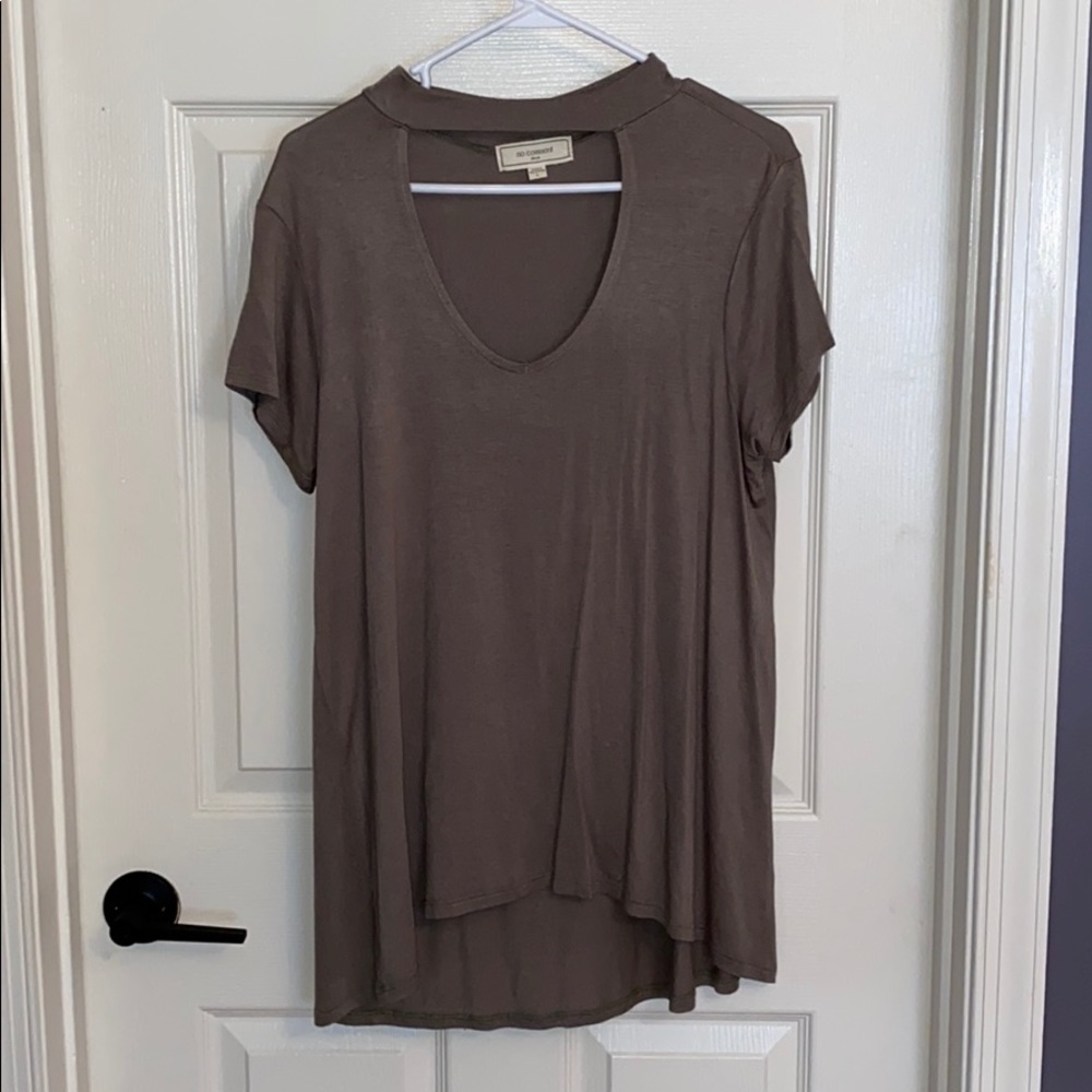 Army green shirt